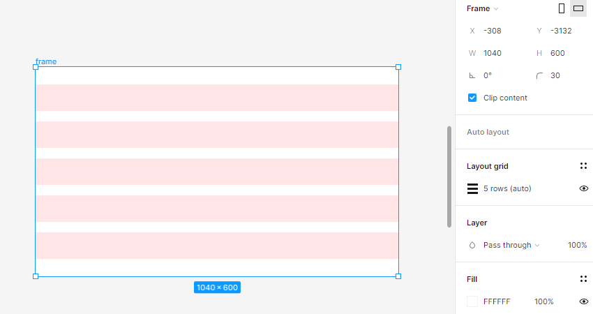 figma frame design