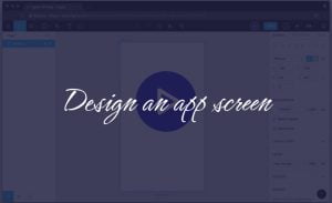 Free Figma course - Design an app screen